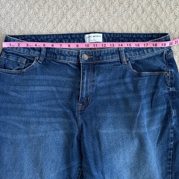 Lane Bryant Signature Fit Mid-Rise Boyfriend Jean Size 18 Classic Relaxed Fit - Picture 11 of 13